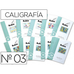 CUADERNO RUBIO CALIGRAFIA N 03