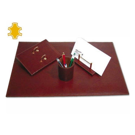 ESCRIBANIA SOBREMESA Q-CONNECT ARTESANIA DE PIEL JUEGO DE 4 PIEZAS 40X60X0,6 CM FABRICADA EN UBRIQUE ESCRIBANIA SOBREMESA Q-CONNECT ARTESANIA DE PIEL JUEGO DE 4 PIEZAS 40X60X0,6 CM FABRICADA EN UBRIQUE