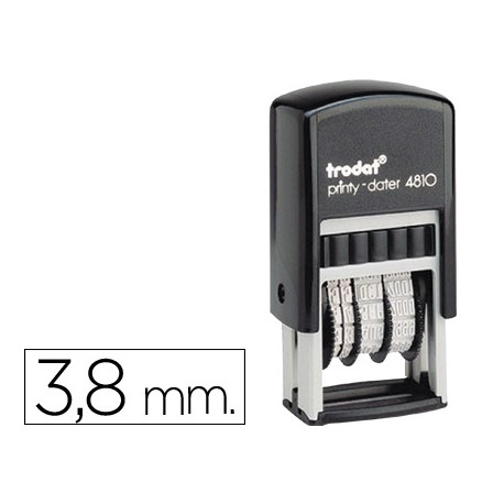 FECHADOR FRAMUN ENTINTAJE AUTOMATICO 3.8 MM PRINTY 4810 FECHADOR FRAMUN ENTINTAJE AUTOMATICO 3.8 MM PRINTY 4810