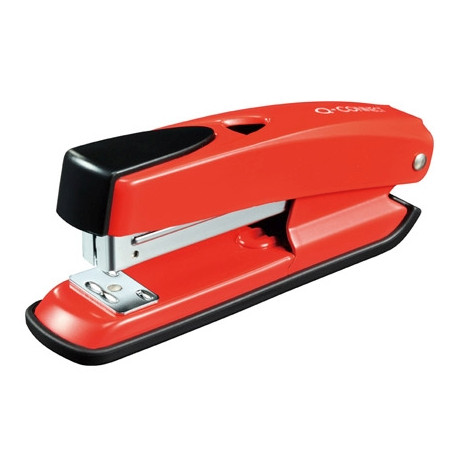 GRAPADORA Q-CONNECT KF02152 PLASTICO ABS ROJA CAPACIDAD 20 HOJAS