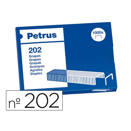 GRAPAS PETRUS BAMBINA N 202 CAJA DE 1000 UNIDADES GRAPAS PETRUS BAMBINA N 202 CAJA DE 1000 UNIDADES