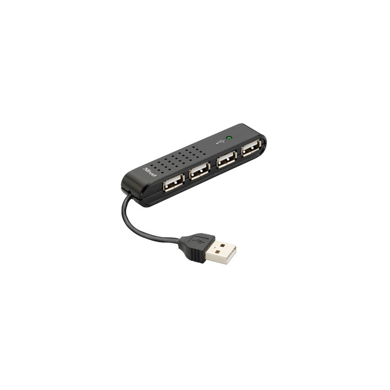 HUB MINI USB 2.0 TRUST HU-4440P 4 PUERTOS