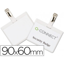 IDENTIFICADOR CON PINZA Q-CONNECT KF01562 60X90 MM CERRADA