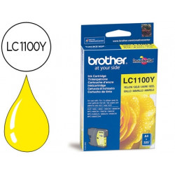 INK-JET BROTHER LC-1100Y AMARILLO 325 PAG