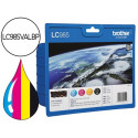 INK-JET BROTHER LC-985VAL 4 COLORES VALUE PACK NEGRO/CIAN/MAGENTA/AMARILLO DCP-J315W