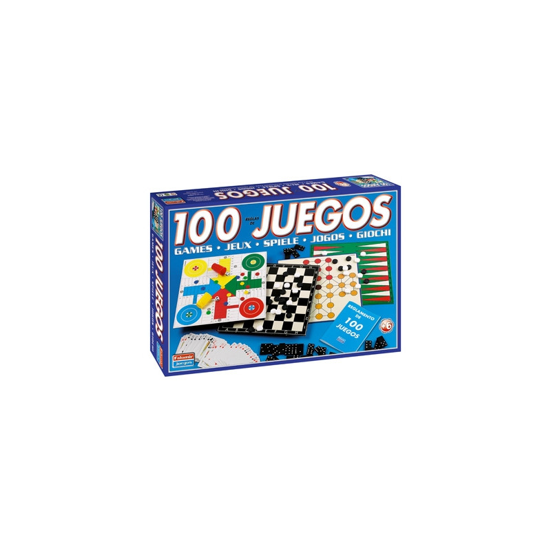 JUEGO DE MESA FALOMIR 100 JUEGOS REUNIDOS