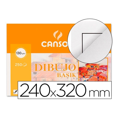 PAPEL DIBUJO BASIK 240X320 DIN A4 + 130 GR. CON RECUADRO -MINIPACK DE 10 HOJAS PAPEL DIBUJO BASIK 240X320 DIN A4 + 130 GR. CON RECUADRO -MINIPACK DE 10 HOJAS