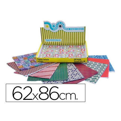 PAPEL DE REGALO IMPRESMA TAMAÐO 62X86 CM CAJA DE 200 200 HOJAS PAPEL DE REGALO IMPRESMA TAMAÐO 62X86 CM CAJA DE 200 200 HOJAS