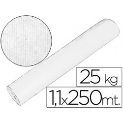 PAPEL KRAFT BLANCO BOBINA 1,10 MT X 250 MTS ESPECIAL PARA EMBALAJE