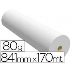 PAPEL REPROGRAFIA PPC PARA PLANOS 841X170MT 80GR