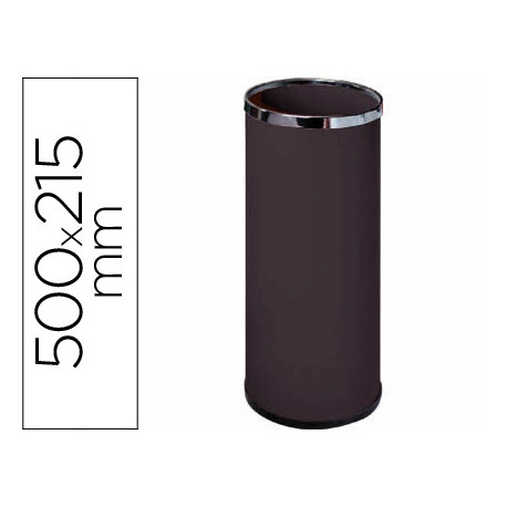 PARAGUERO METALICO 301 NEGRO MEDIDA 50X21,5 -AROS CROMO