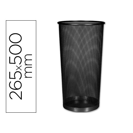 PARAGUERO METALICO Q-CONNECT KF00829 REJILLA NEGRO -265 DIAMETRO X 500 MM PARAGUERO METALICO Q-CONNECT KF00829 REJILLA NEGRO -265 DIAMETRO X 500 MM