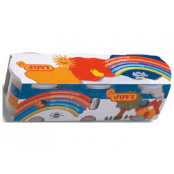 PASTA BLANDIVER 403 -ROJO AMARILLO AZUL -CAJA CON 3 BOTES