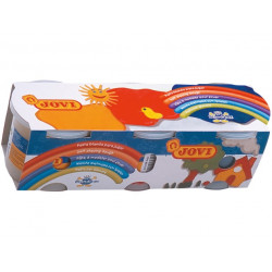 PASTA BLANDIVER 403 -ROJO AMARILLO AZUL -CAJA CON 3 BOTES