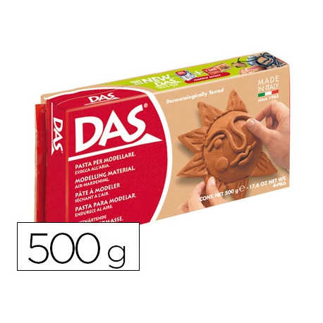 PASTA DAS TERRACOTA PARA MODELAR SECA SIN COCCION 500 GR PASTA DAS TERRACOTA PARA MODELAR SECA SIN COCCION 500 GR