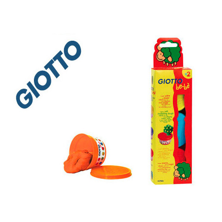 PASTA PARA MODELAR GIOTTO BEBE PACK 3 COLORES SURTIDOS DERMATOLOGICAMENTE TESTADA PASTA PARA MODELAR GIOTTO BEBE PACK 3 COLORES SURTIDOS DERMATOLOGICAMENTE TESTADA