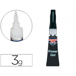 PEGAMENTO LOCTITE POWER GEL 3 GR ADHESIVO INSTANTANEO UNIDAD