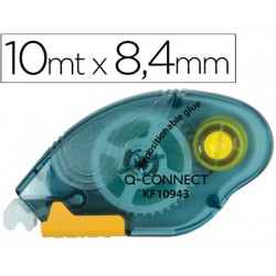 PEGAMENTO Q-CONNECT ROLLER COMPACT NO PERMANENTE -6,5 MM DE ANCHO X 10 MT -UNIDAD