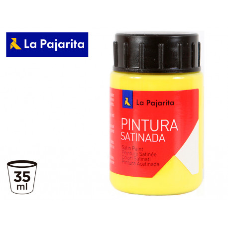 PINTURA LATEX LA PAJARITA AMARILLO LIMON 35 ML PINTURA LATEX LA PAJARITA AMARILLO LIMON 35 ML