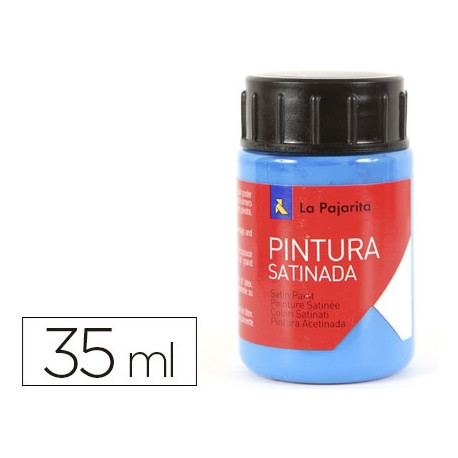 PINTURA LATEX LA PAJARITA CYAN 35 ML