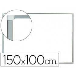 PIZARRA BLANCA Q-CONNECT LAMINADA MARCO DE ALUMINIO 150X100 CM