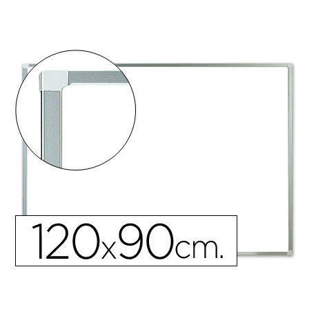 PIZARRA BLANCA Q-CONNECT MELAMINA MARCO DE ALUMINIO 120X90 CM PIZARRA BLANCA Q-CONNECT MELAMINA MARCO DE ALUMINIO 120X90 CM