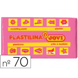 PLASTILINA JOVI 70 ROSA -UNIDAD -TAMAÑO PEQUEÑO