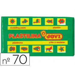 PLASTILINA JOVI 70 VERDE CLARO -UNIDAD -TAMAÑO PEQUEÑO