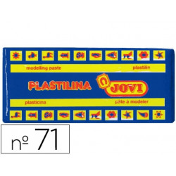 PLASTILINA JOVI 71 AZUL OSCURO -UNIDAD -TAMAÑO MEDIANO