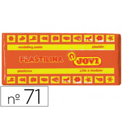 PLASTILINA JOVI 71 NARANJA -UNIDAD -TAMAÑO MEDIANO