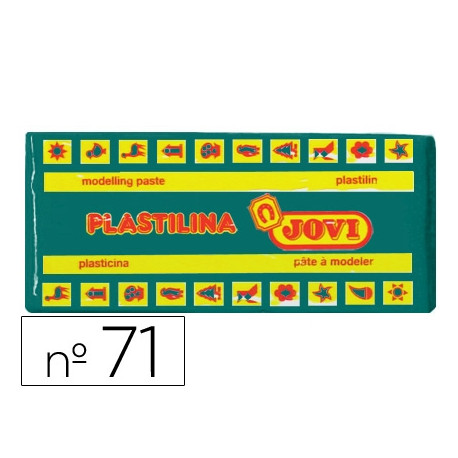 PLASTILINA JOVI 71 VERDE OSCURO -UNIDAD -TAMAÑO MEDIANO PLASTILINA JOVI 71 VERDE OSCURO -UNIDAD -TAMAÑO MEDIANO