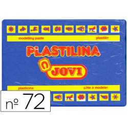 PLASTILINA JOVI 72 AZUL OSCURO -UNIDAD -TAMAÑO GRANDE