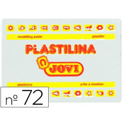 PLASTILINA JOVI 72 BLANCO -UNIDAD -TAMAÑO GRANDE