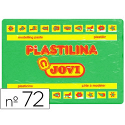 PLASTILINA JOVI 72 VERDE CLARO -UNIDAD -TAMAÑO GRANDE