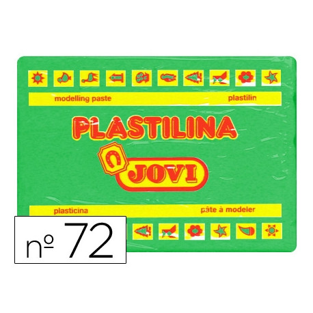 PLASTILINA JOVI 72 VERDE CLARO -UNIDAD -TAMAÑO GRANDE PLASTILINA JOVI 72 VERDE CLARO -UNIDAD -TAMAÑO GRANDE