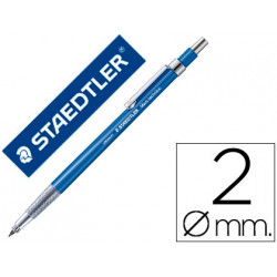 PORTAMINAS STAEDTLER MARS 2 MM CON CLIP Y AFILAMINAS