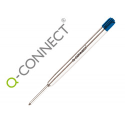 RECAMBIO BOLIGRAFO Q-CONNECT TIPO PARKER AZUL