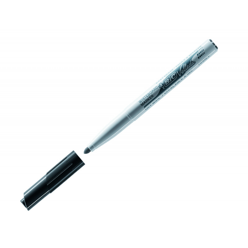 ROTULADOR BIC VELLEDA PARA PIZARRA NEGRO PUNTA REDONDA 1,4 MM