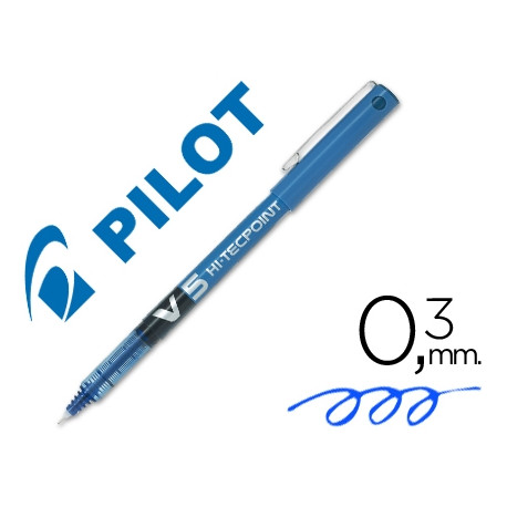 ROTULADOR PILOT PUNTA AGUJA V-5 AZUL 0.5 MM ROTULADOR PILOT PUNTA AGUJA V-5 AZUL 0.5 MM