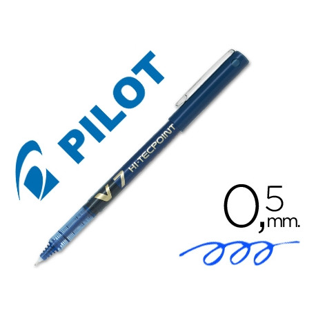 ROTULADOR PILOT PUNTA AGUJA V-7 AZUL 0.7 MM ROTULADOR PILOT PUNTA AGUJA V-7 AZUL 0.7 MM