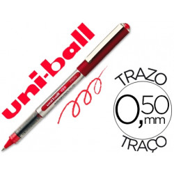 ROTULADOR UNI-BALL ROLLER UB-150 MICRO EYE ROJO 0,5 MM -UNIDAD