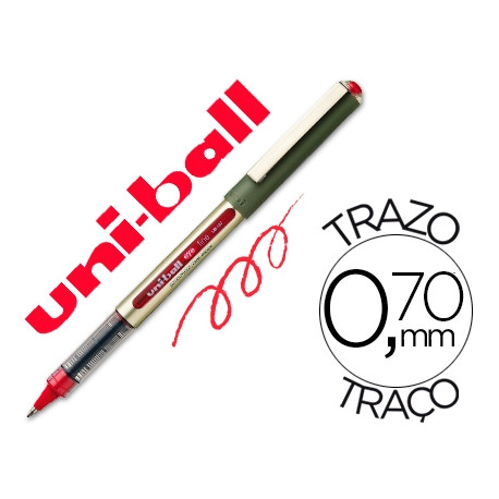 ROTULADOR UNI-BALL ROLLER UB-157 ROJO 0,7 MM UNIDAD