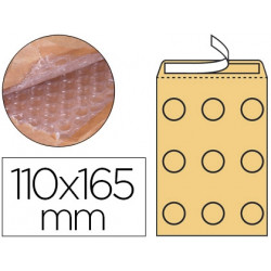 SOBRE BURBUJAS CREMA Q-CONNECT A/000 110 X 165 MM