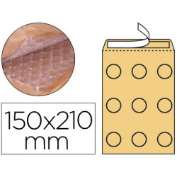 SOBRE BURBUJAS CREMA Q-CONNECT C/0 150 X 210 MM