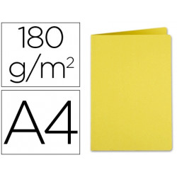 SUBCARPETA LIDERPAPEL DIN A4 AMARILLO INTENSO 180G/M2