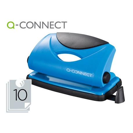 TALADRADOR Q-CONNECT KF02153 AZUL ABERTURA 1 MM CAPACIDAD 10 HOJAS TALADRADOR Q-CONNECT KF02153 AZUL ABERTURA 1 MM CAPACIDAD 10 HOJAS