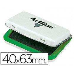 TAMPON ARTLINE N 00 VERDE -40X63 MM