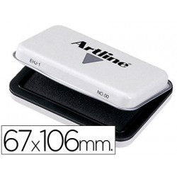 TAMPON ARTLINE N 1 NEGRO -67X106 MM