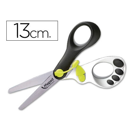 TIJERA ESCOLAR MAPED MAGIC UP KOOPY 13CM CON RESORTE PARA FACILITAR LA ACCION DEL CORTE UNIDAD TIJERA ESCOLAR MAPED MAGIC UP KOOPY 13CM CON RESORTE PARA FACILITAR LA ACCION DEL CORTE UNIDAD