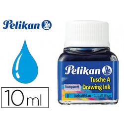 TINTA CHINA PELIKAN AZUL COBALTO